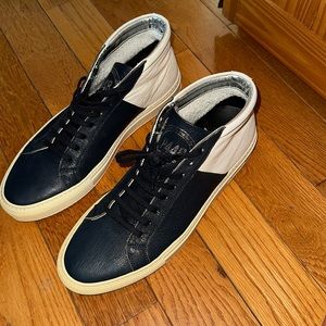 P448 Leather Sneaker Navy/White Mens size 10.5